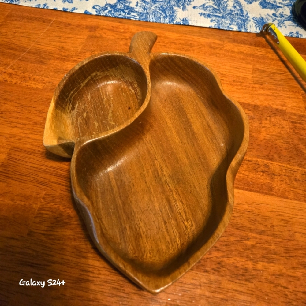Vintage Monkey Pod Wood Tray